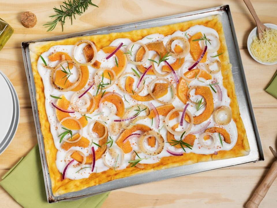 RECEPT na dnes: Slaný tekvicový koláč takmer ako pizza – rýchla chuťovka na večeru