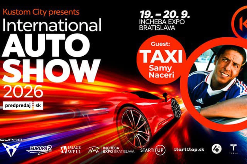 Do Bratislavy mieria filmové legendy aj lietadlá. Slovensko zažije autosalón svetového formátu, aký tu ešte nebol