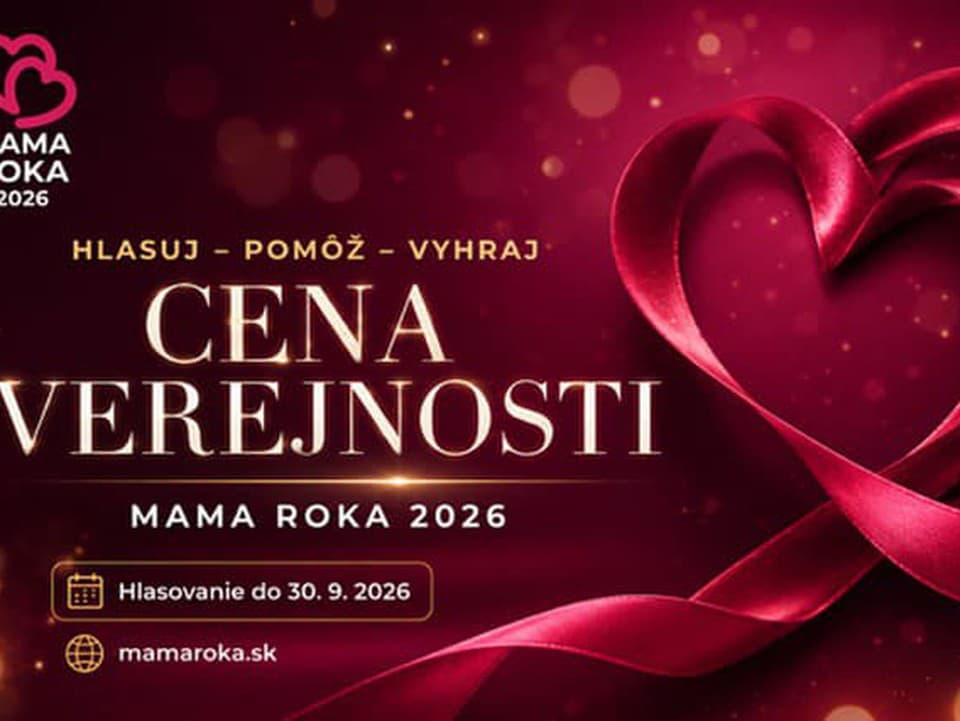 Hlas, ktorý pomáha: Verejnosť rozhoduje o Cene verejnosti MAMA ROKA 2026