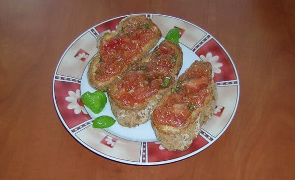 Toskánsky chlieb a bruschettky