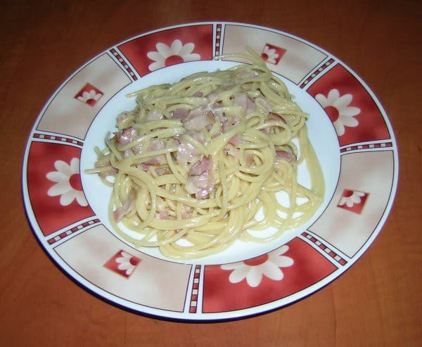Špagety Carbonara