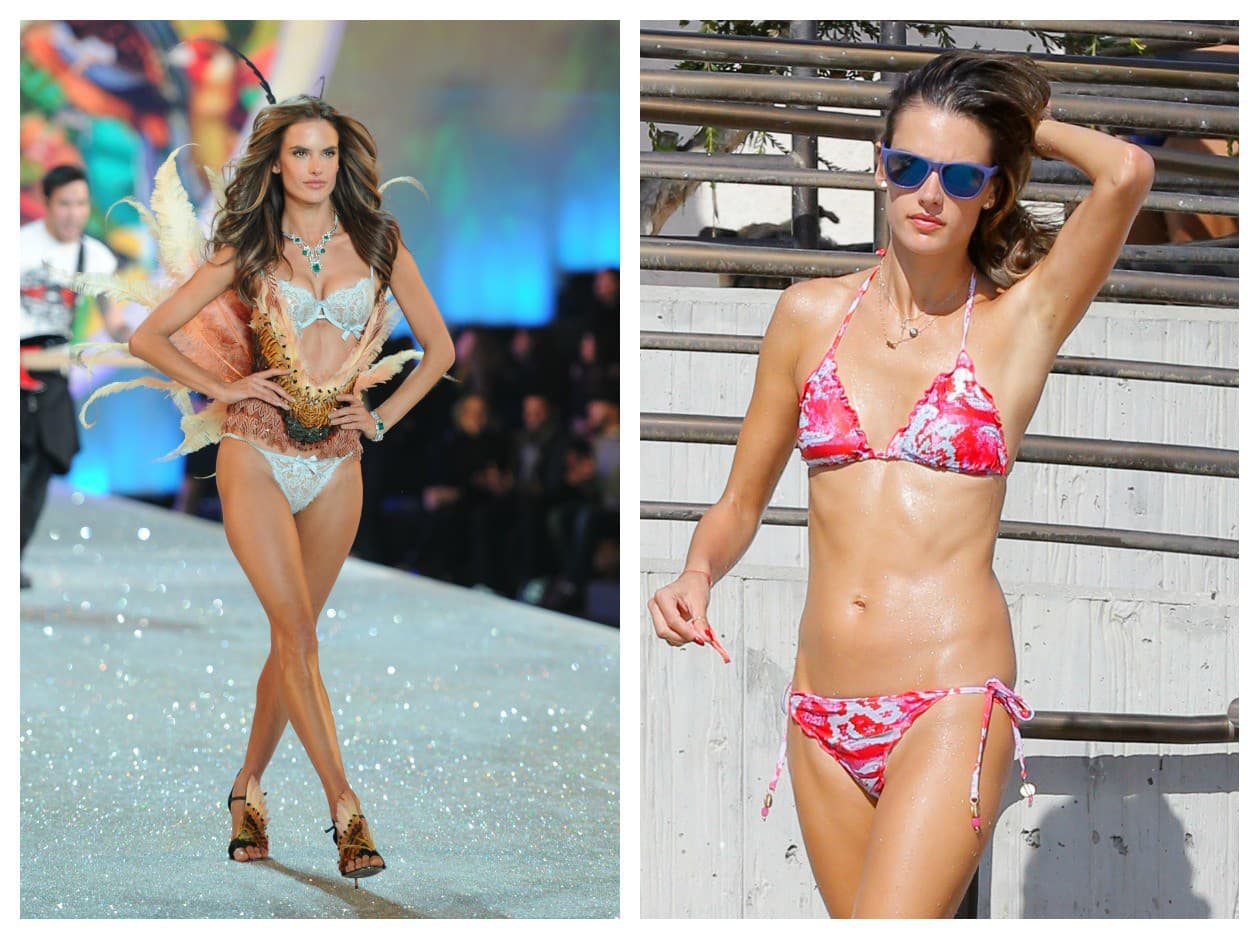 Alessandra Ambrosio vyzerá po