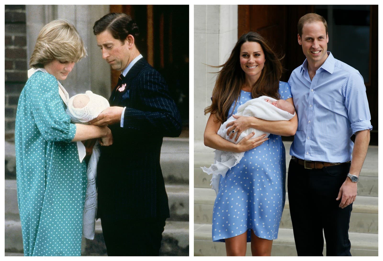 Lady Diana a Kate