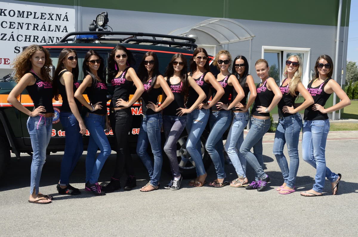Sústredenie finalistiek MISS PRINCESS