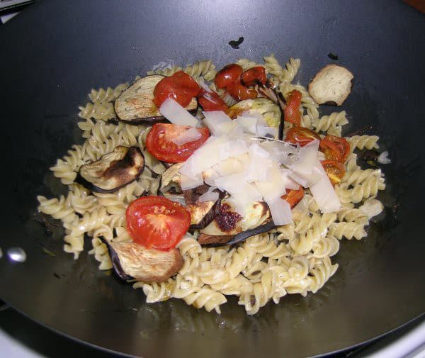Fusilli s grilovanou zeleninou