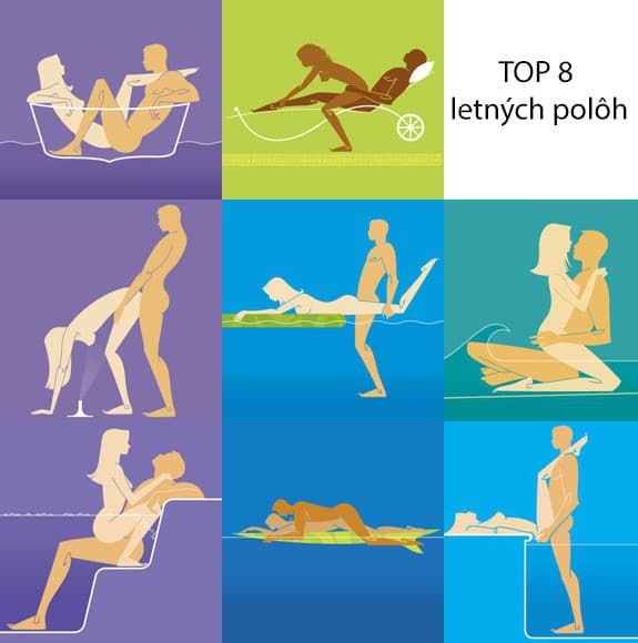 TOP 8 letných polôh