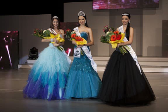 Trojica víťaziek Miss University