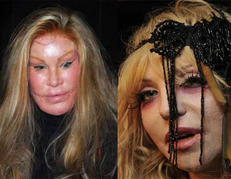Jocelyn Wildenstein a Courtney