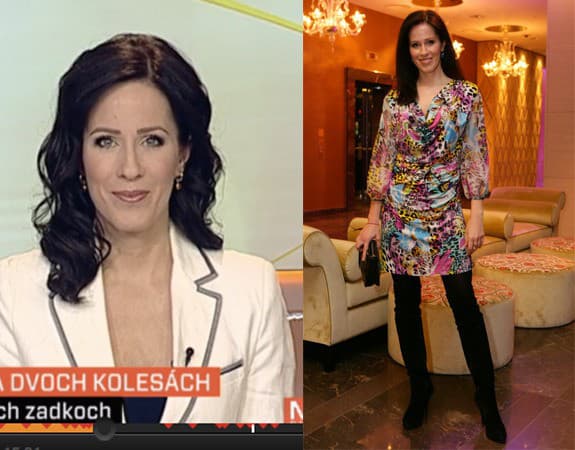Andrea Belányiová v spoločnosti