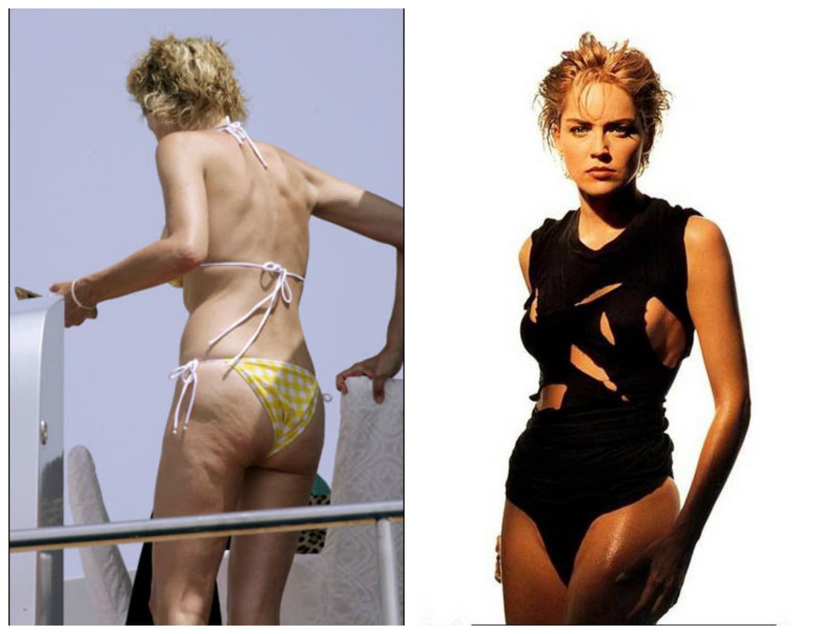 Bývalá modelka Sharon Stone