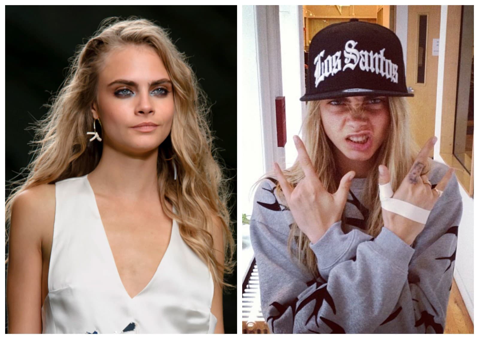 Cara Delevingne je na