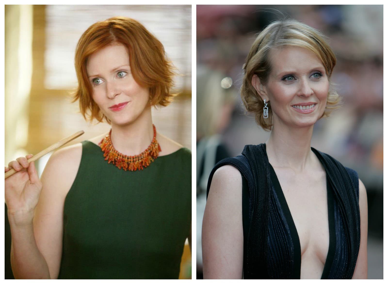Miranda Hobbes (vľavo) a