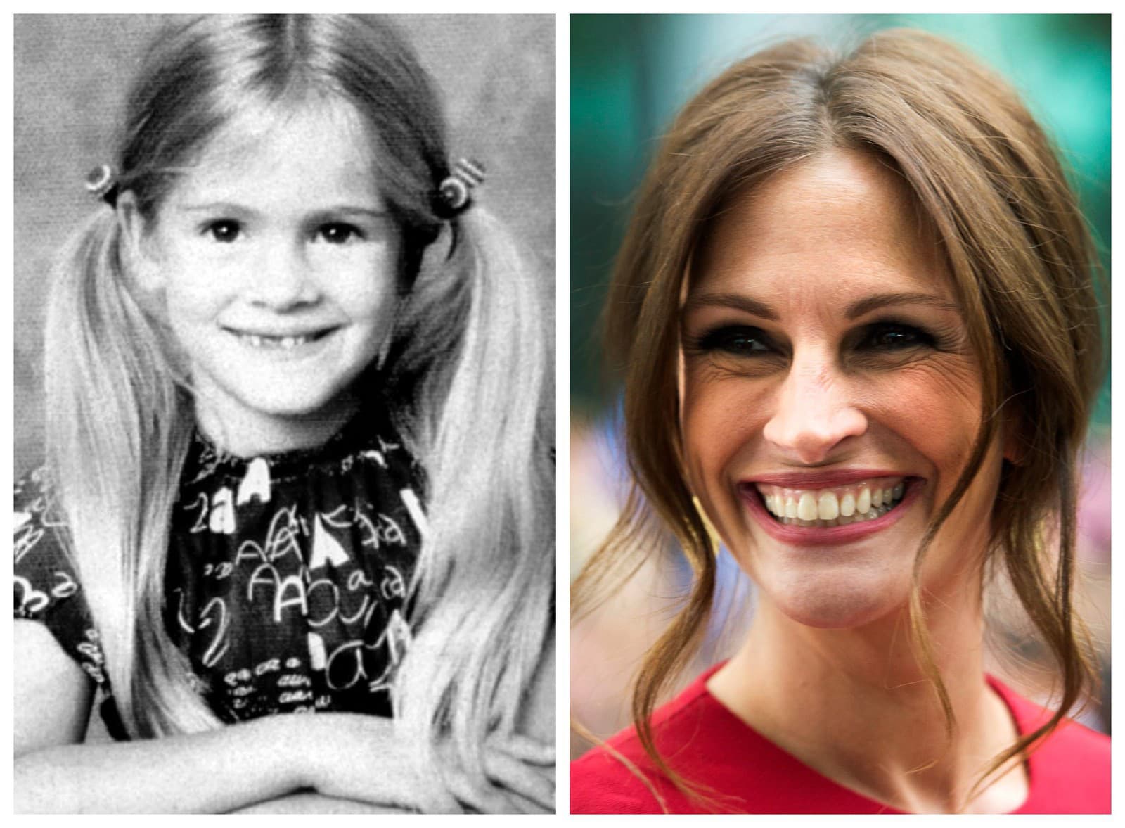 Julia Roberts ako malé