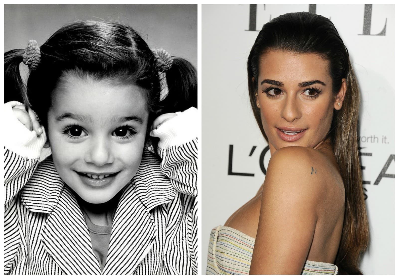 Herečka Lea Michele v