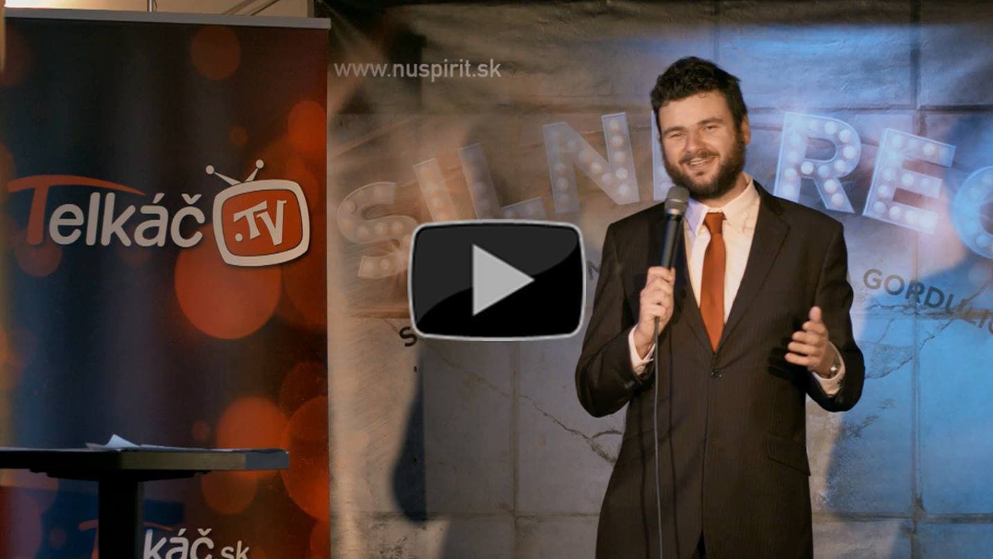 Komik Ján Gordulič vo