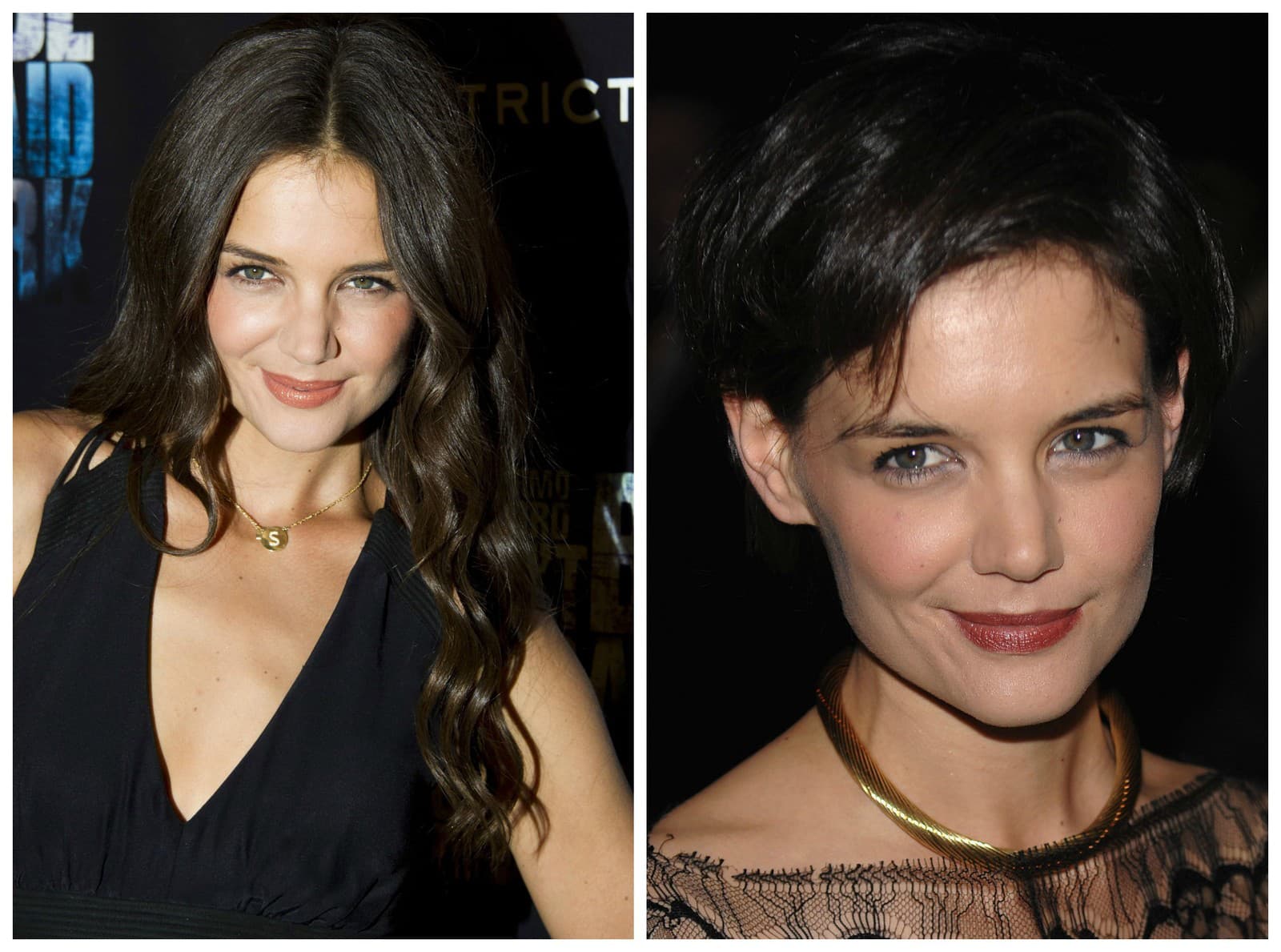 Herečke Katie Holmes vyzerá