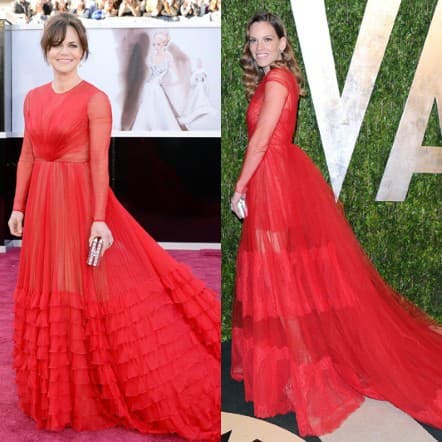 Sally Field a Hillary