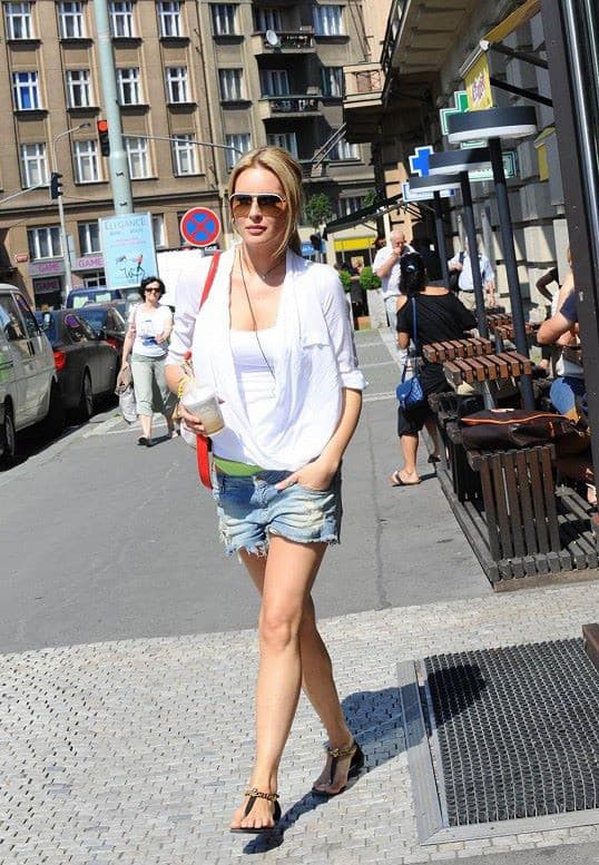Krásna Simona Krainová si