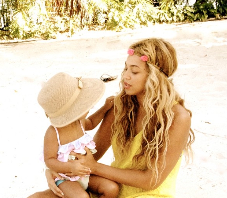 Beyoncé so svojou roztomilou
