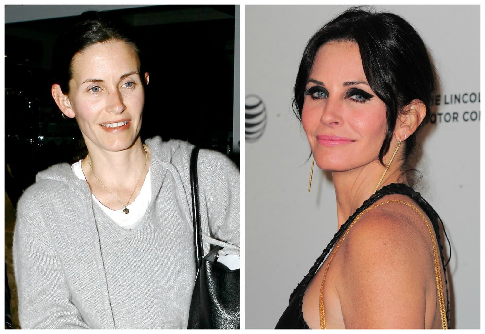 Courteney Cox bez mejkapu