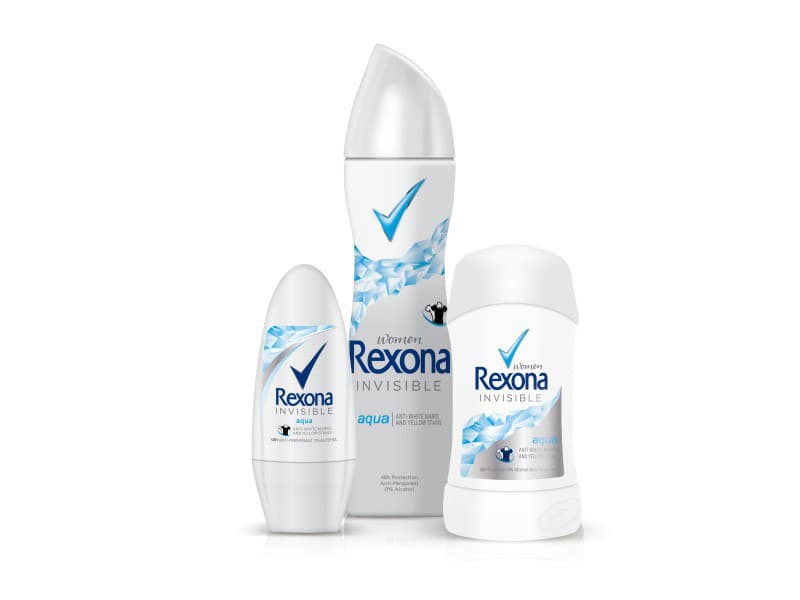 Antiperspiranty Rexona s technológiou MotionsenseTM