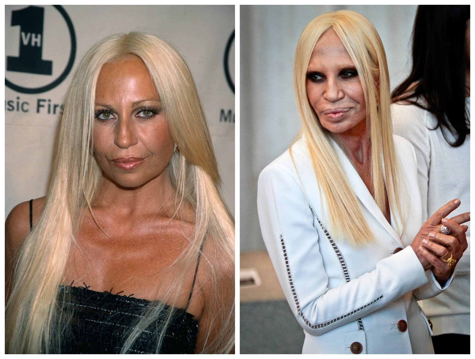 Donatella Versace momentálne vyzerá