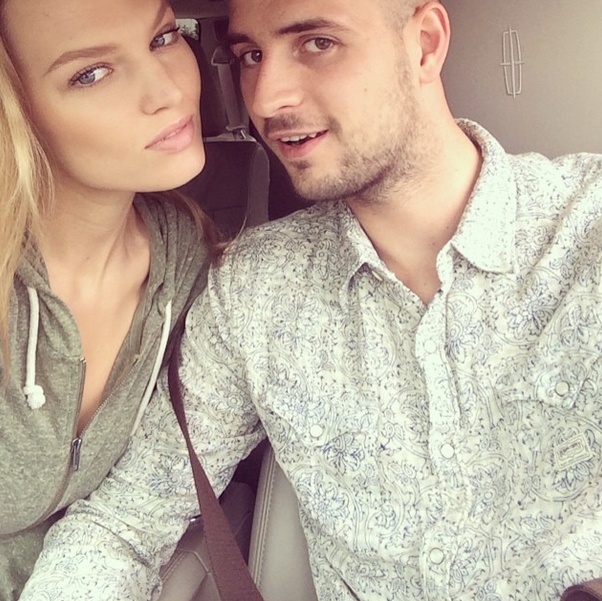 Modelka Kristína Krajčírová a