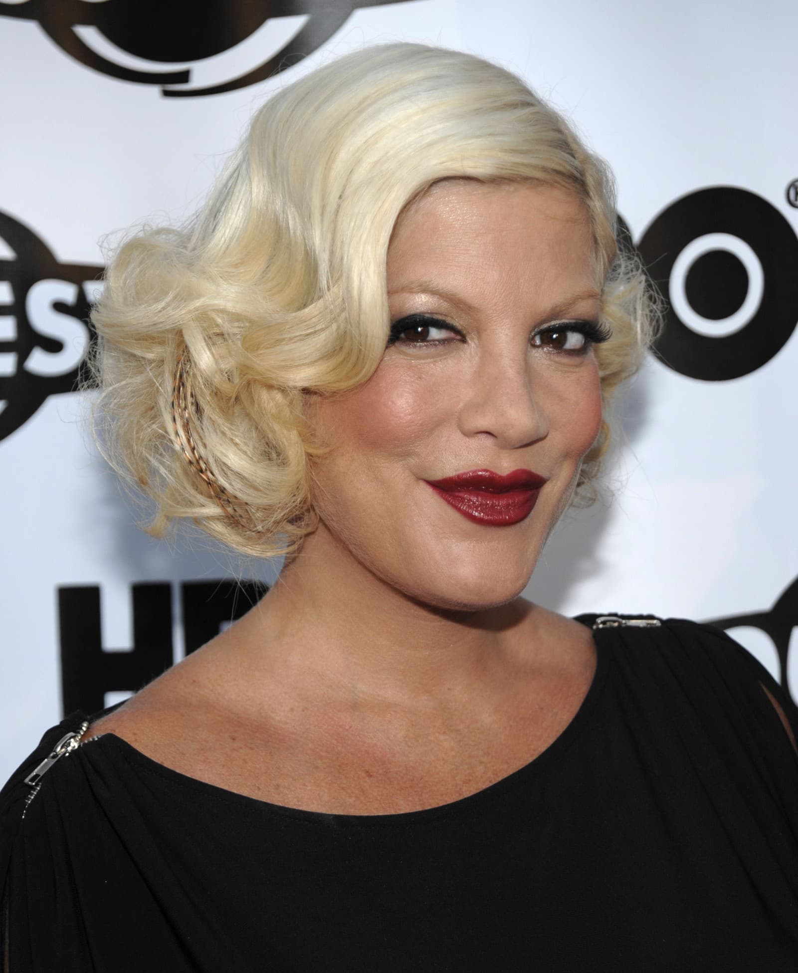 Herečka Tori Spelling šokovala