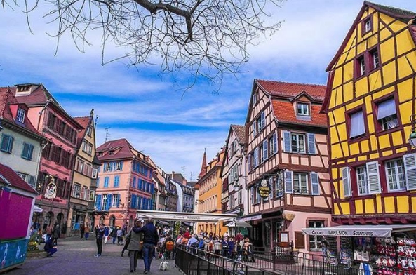 Mestečko Colmar vo Francúzsku
