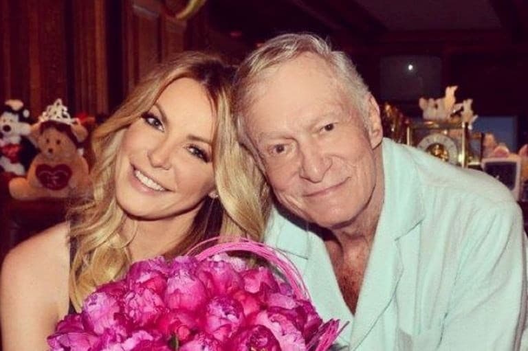 Hugh Hefner so svojou