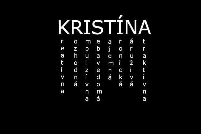 KRISTÍNA