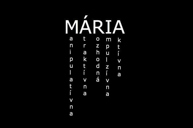 MÁRIA