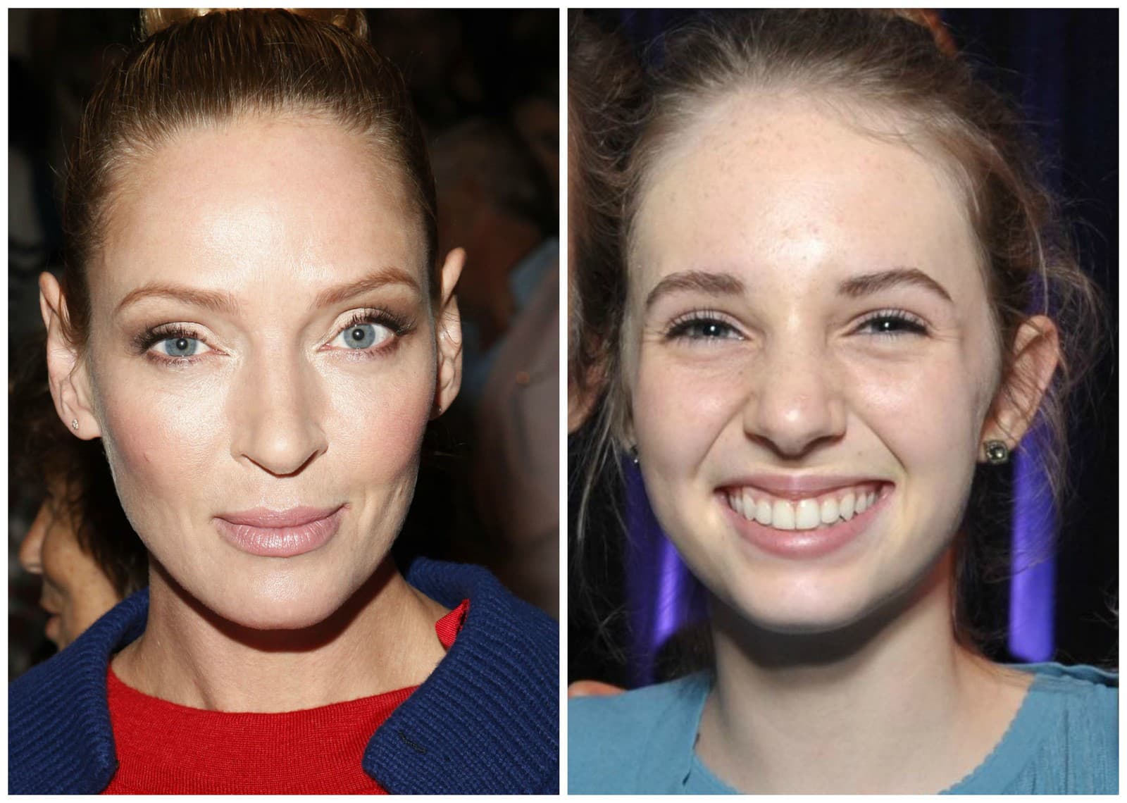 Herečka Uma Thurman a