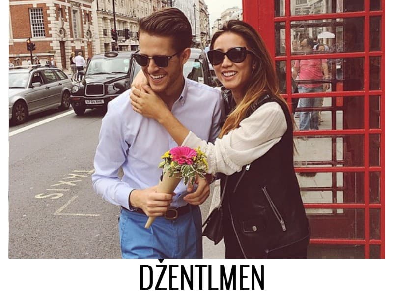 Džentlmen, ktorý nosí kvety