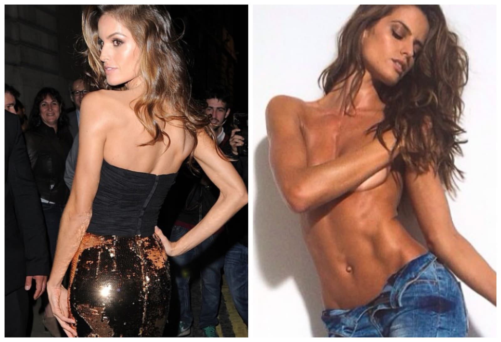 Topmodelka Izabel Goulart je