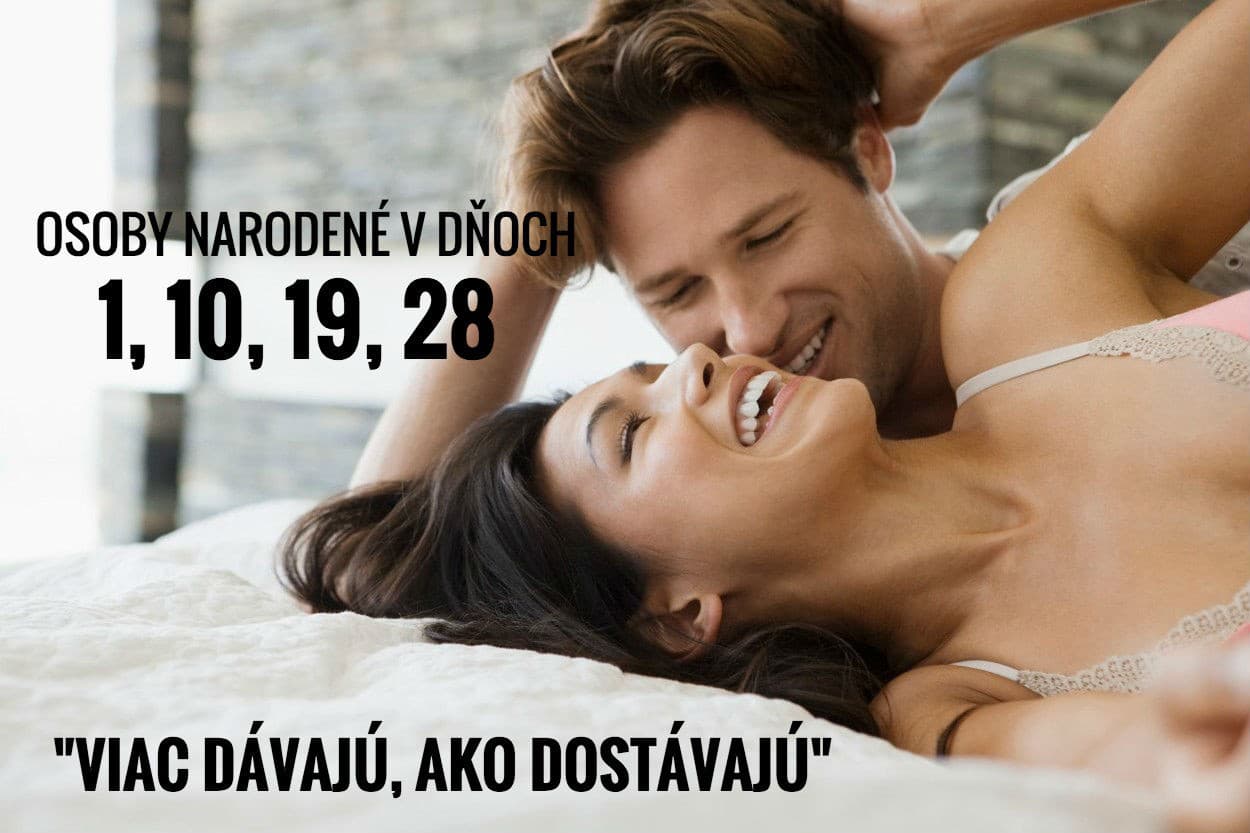 Osoby narodené v dňoch
