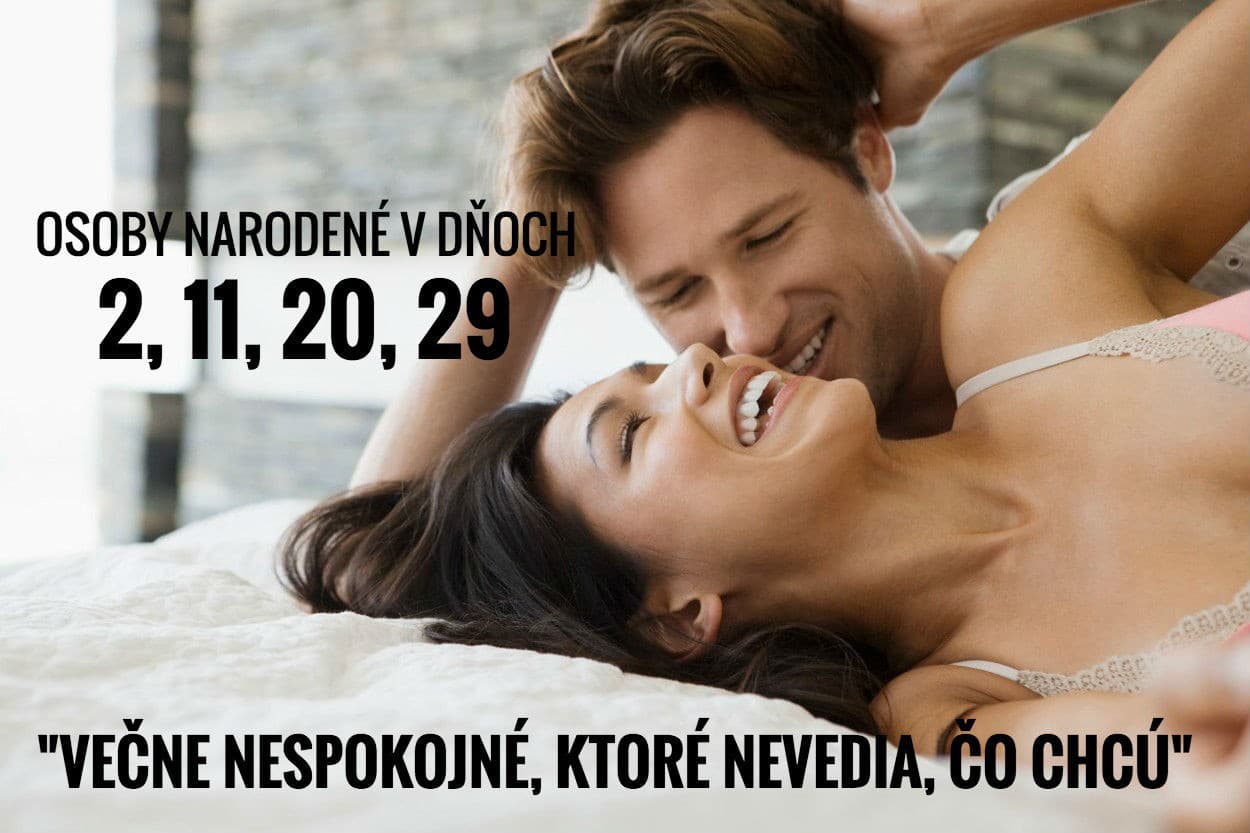 Osoby narodené v dňoch