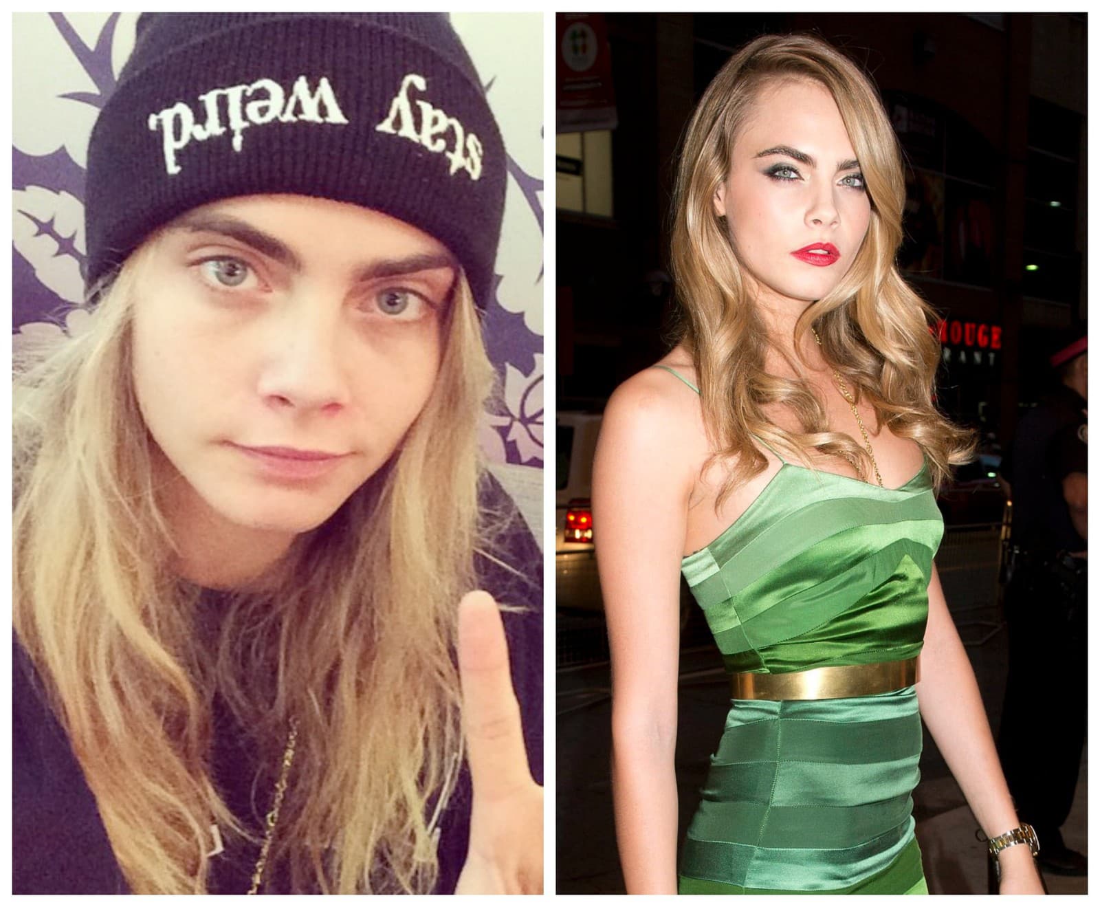 Cara Delevingne je bez