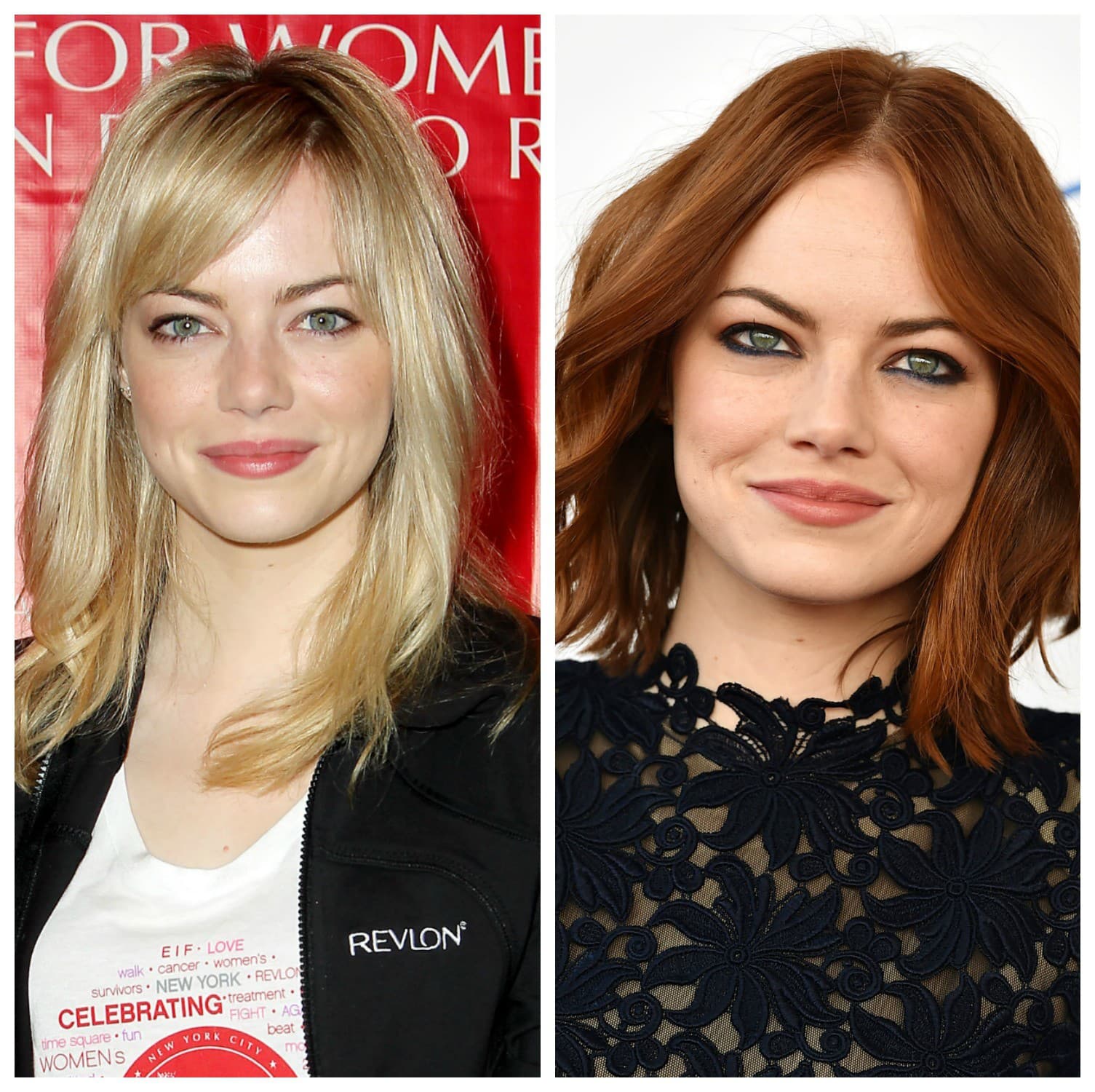 Emma Stone je ryšavka,