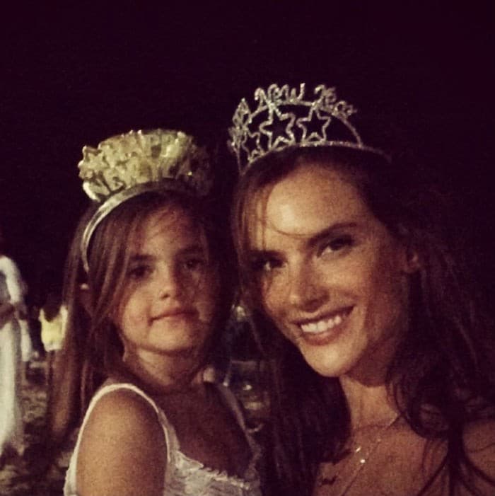 Alessandra a jej malá