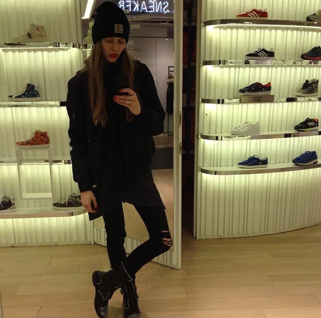 Alexandra má typické modelkovské