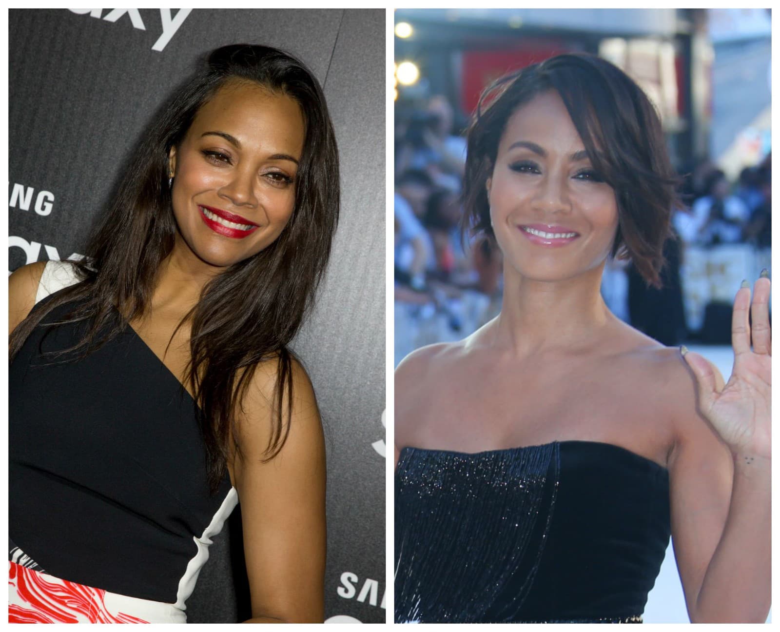 Herečky Zoe Saldana a
