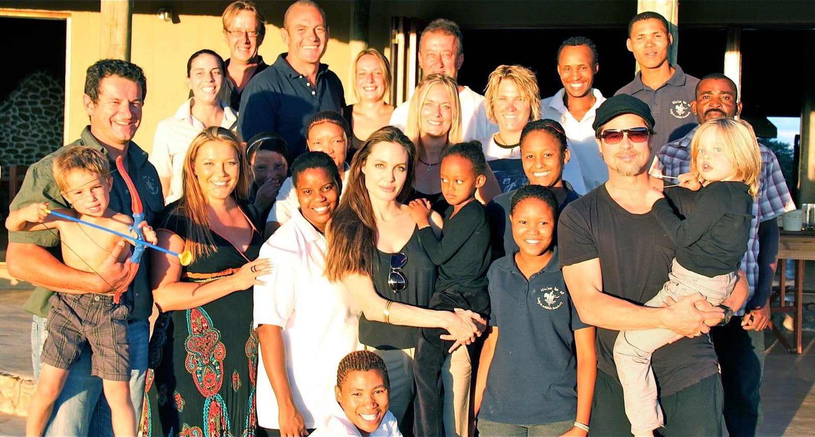 Angelina a Brad si
