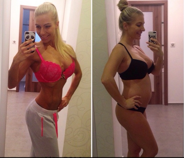 Postava víťazky fitness a