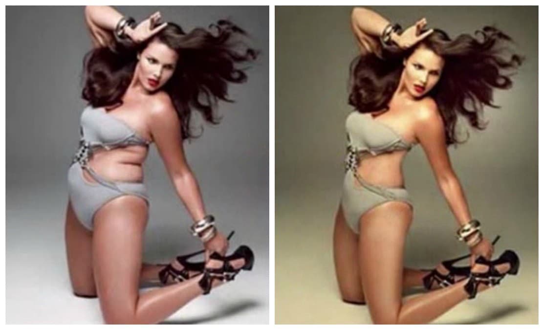 Plus size modelka sa