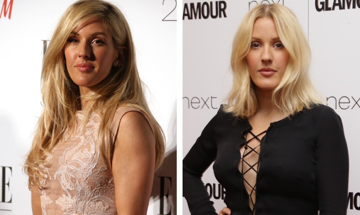Spevčke Ellie Goulding zmena