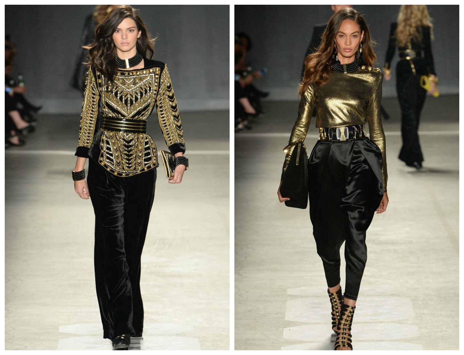Oslava módnej kolaborácie Balmain