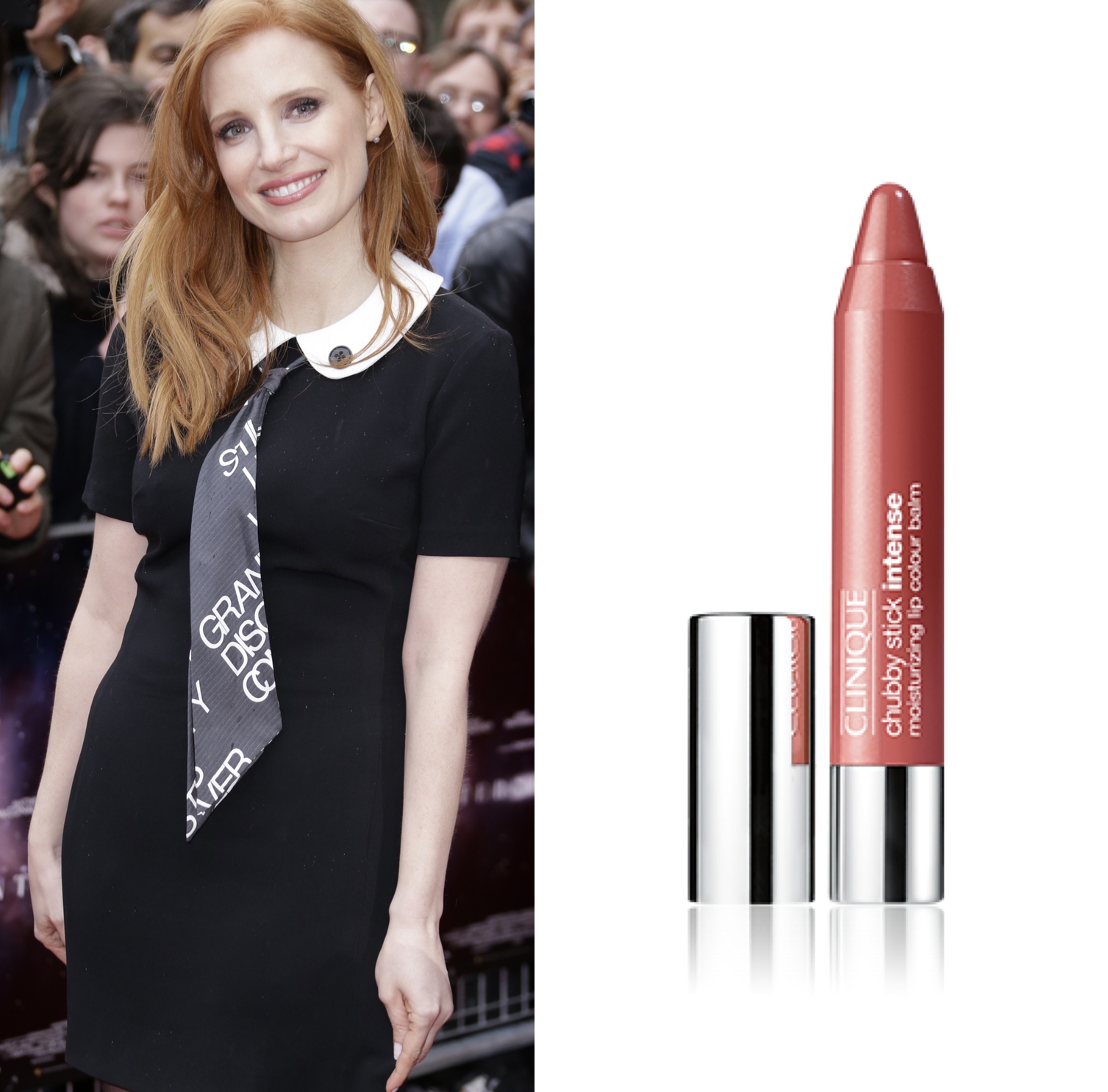 Herečka Jessica Chastain vie,