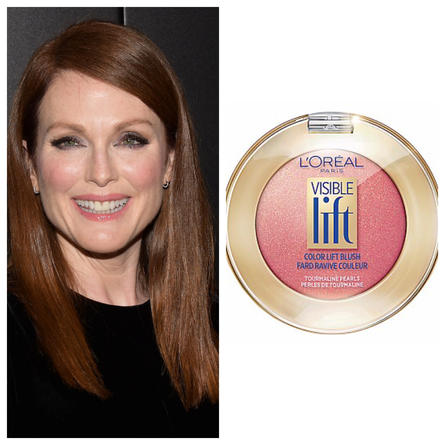 Patríte medzi bleduľky? Ružové líčka so zlatistými odleskami sú určené práve pre vás! Produkt: L'Oréal Paris Visible Lift Color Blush, Rose Gold Lift, 10€