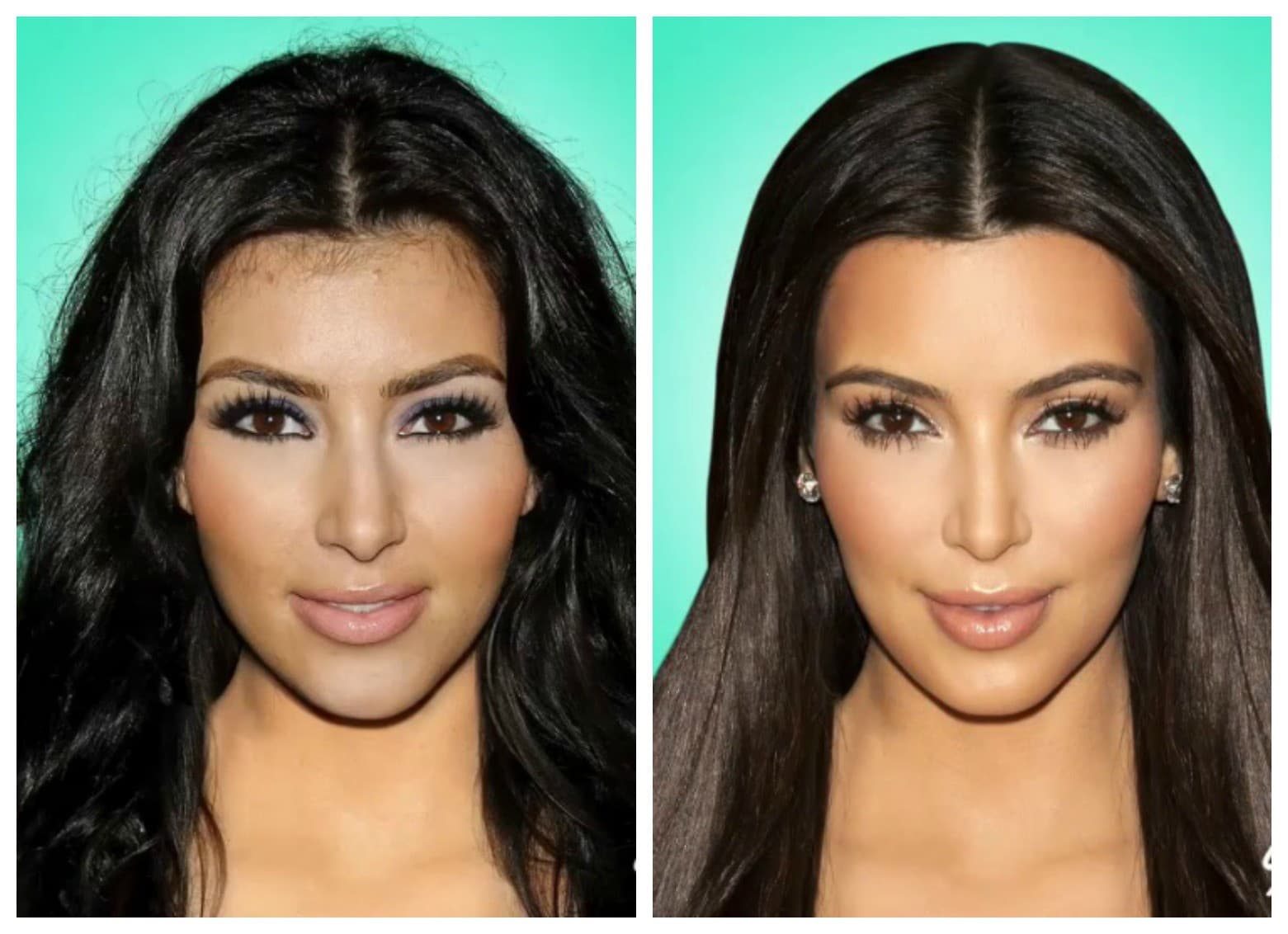 Žeby zmena vizáže Kardashianiek